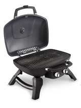 TravelQ 285 Red Portable Gas Grill with Griddle