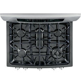 GE Profile™ Series 30" Dual-Fuel Free-Standing Range with Warming Drawer