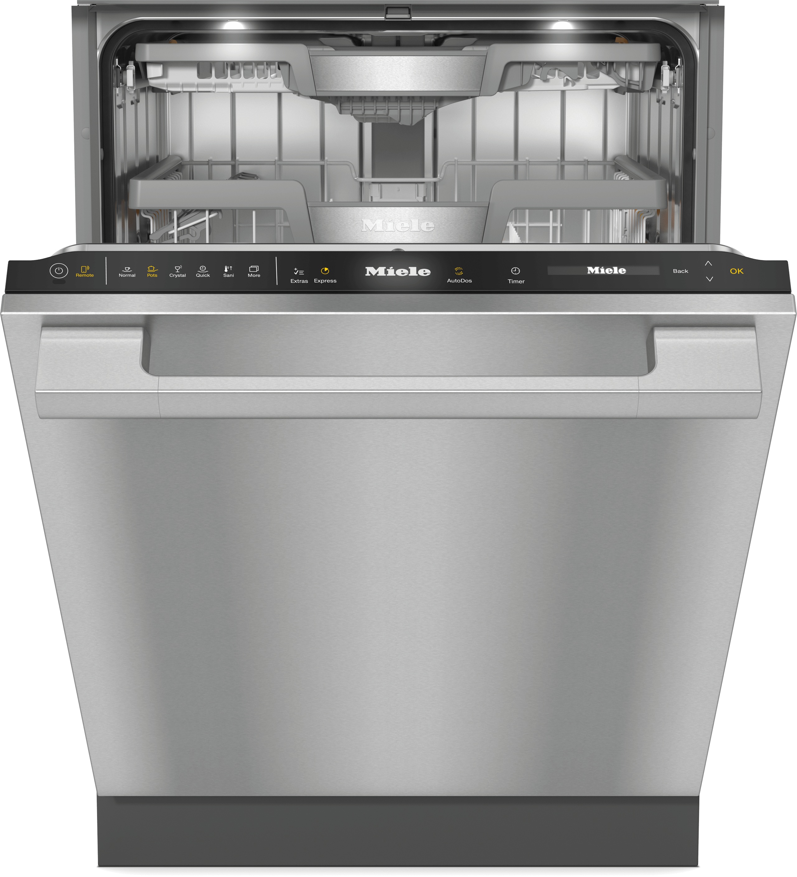 G 7766 SCVi SF AutoDos Obsidian Black - Fully integrated dishwashers in standard size with Automatic Dispensing thanks to AutoDos with integrated PowerDisk.