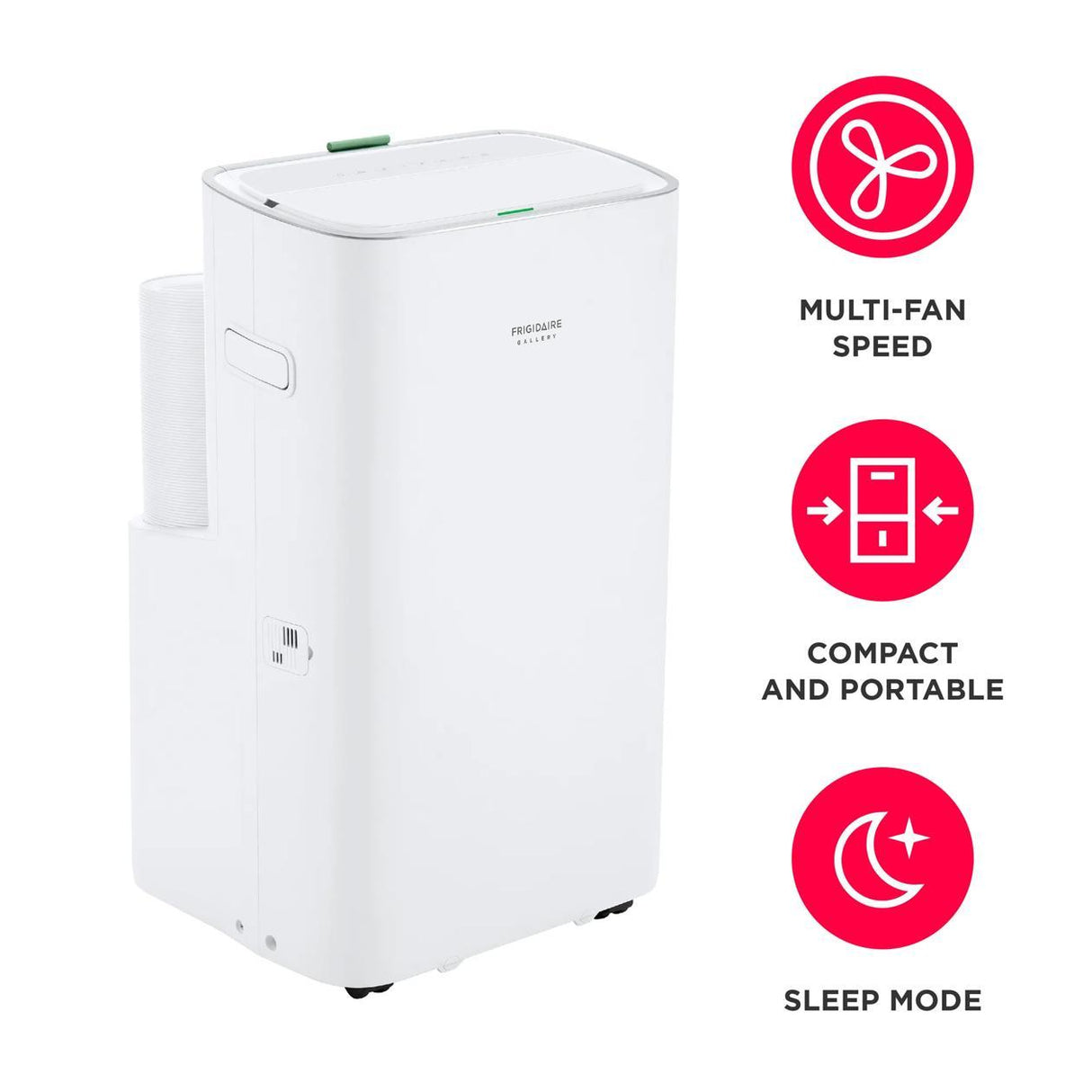 3-in-1 Connected Inverter Portable Room Air Conditioner 14,000 BTU (ASHRAE) / 10,500 BTU (DOE)