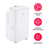 3-in-1 Connected Inverter Portable Room Air Conditioner 14,000 BTU (ASHRAE) / 10,500 BTU (DOE)