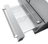 Thor Kitchen 36 Inch Professional French Door Refrigerator With Freezer Drawers - Model Trf3602