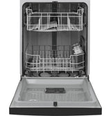 GE® Front Control with Plastic Interior Dishwasher with Sanitize Cycle & Dry Boost