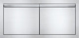 36 x 16 inch Small Double Door, Stainless Steel