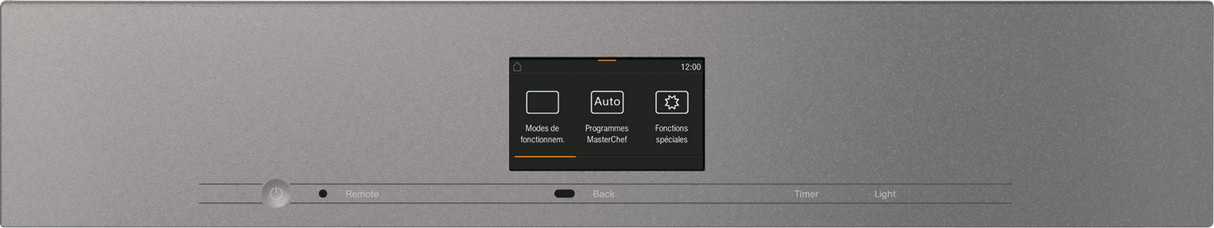 H 7660 BP AM Graphite grey - 24" oven in a perfectly combinable design with roast probe and BrilliantLight.