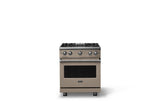 30"W. Sealed Burner Gas Range (Finish: Nantucket, Trim: Polished Chrome, Fuel: Natural Gas)