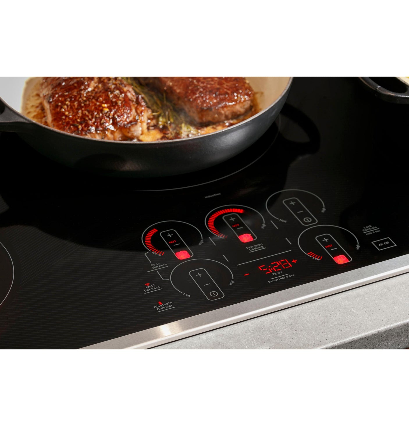 GE Profile™ ENERGY STAR® 30" Built-In Touch Control Induction Cooktop