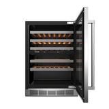 Thor Kitchen 24-inch Undercounter Dual Zone Wine Cooler - Model Twc24ud