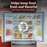 20 Cu. Ft. 36-Inch Counter-Depth French Door Refrigerator with Internal Water Dispenser