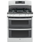 GE® 30" Free-Standing Gas Double Oven Range with Convection