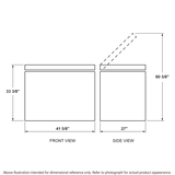 Hotpoint 9.4 Cu. Ft. Manual Defrost Chest Freezer