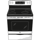 GE® 30" Free-Standing Electric Range