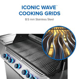 Prestige 665 Connected RSIB with Infrared Side and Rear Burner , Natural Gas, Stainless Steel