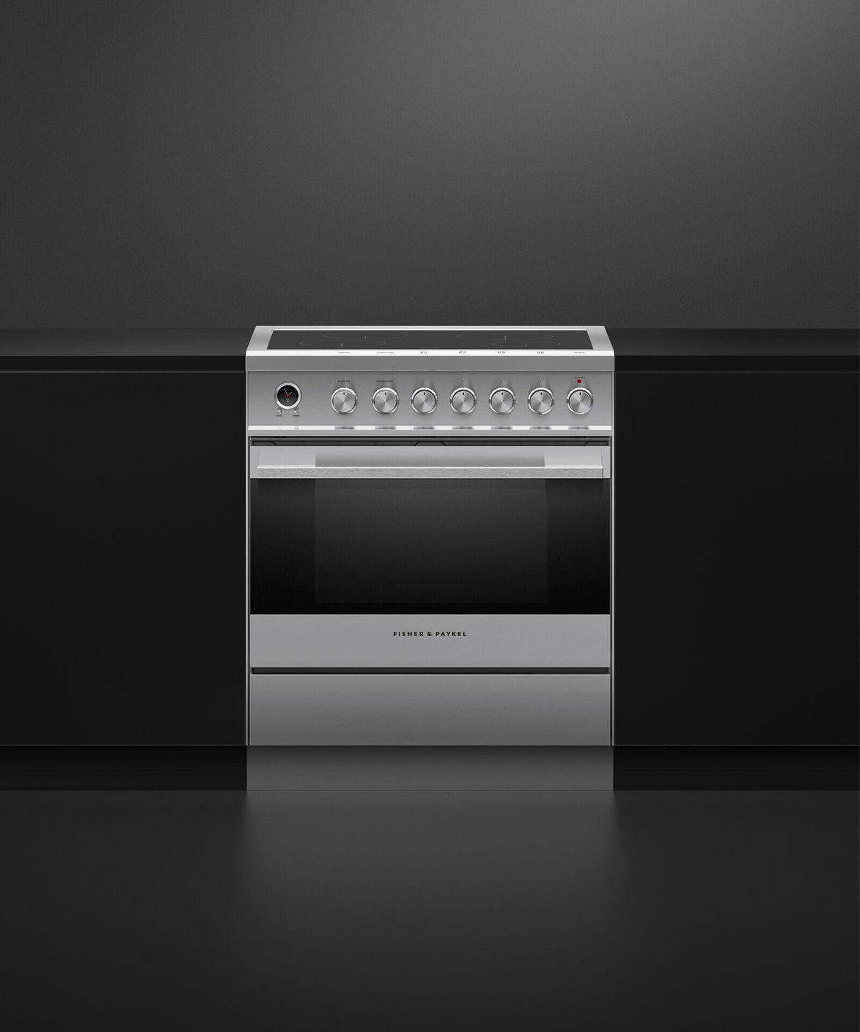 30" Series 9 Contemporary 4 Zone Induction Range