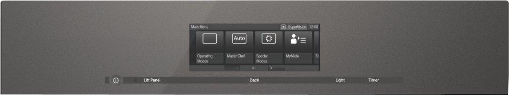DGC 6800-1 - Steam oven with full-fledged oven function and XL cavity combines two cooking techniques - steam and convection.