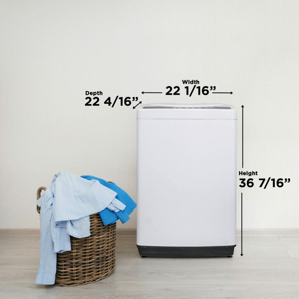 Danby 1.8 cu. ft. Compact Top Load Washing Machine in White