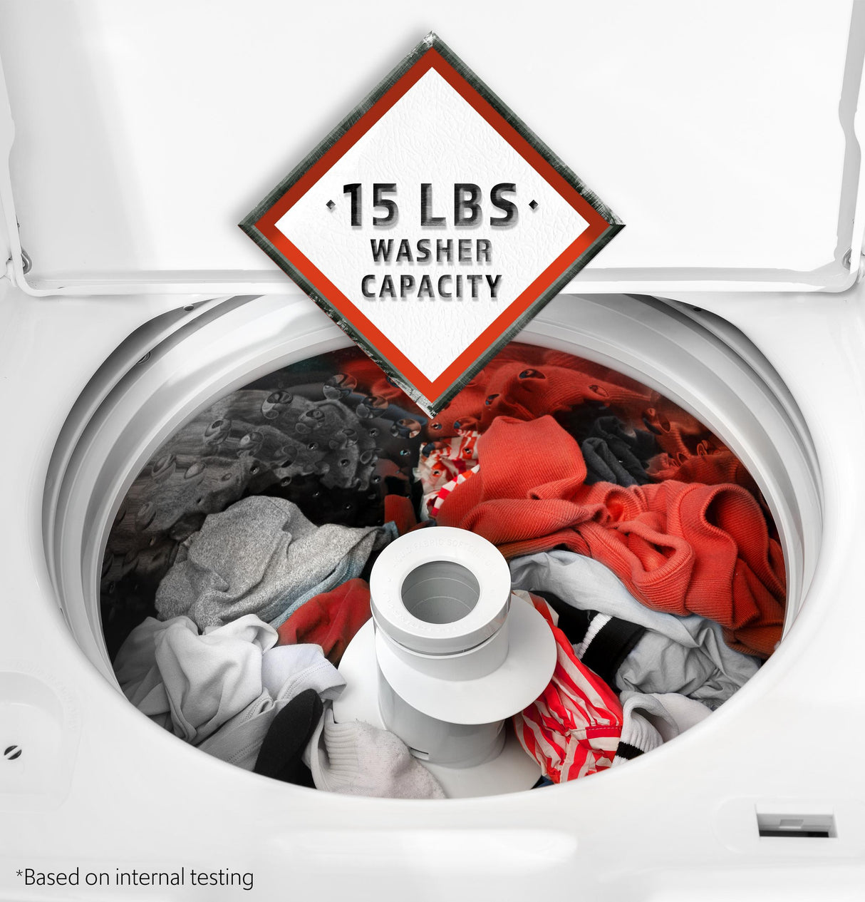 Hotpoint® 4.0 cu. ft. Capacity Washer with Stainless Steel Basket,Cold Plus and Water Level Control