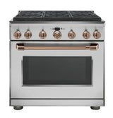Café™ 36" Dual-Fuel Commercial-Style Range with 6 Burners (Natural Gas)
