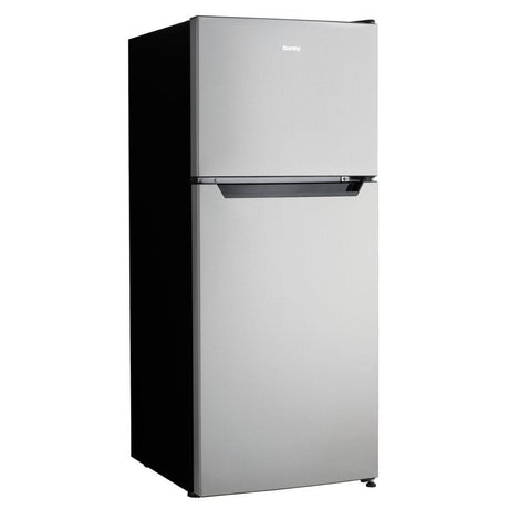Danby 4.2 cu. ft. Compact Fridge Top Mount in Stainless Steel