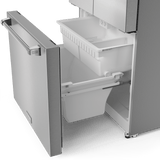 30 Inch 17.5 Cu Ft French Door Counter Depth Refrigerator With Ice Maker In Stainless Steel  Gordon Ramsay Series