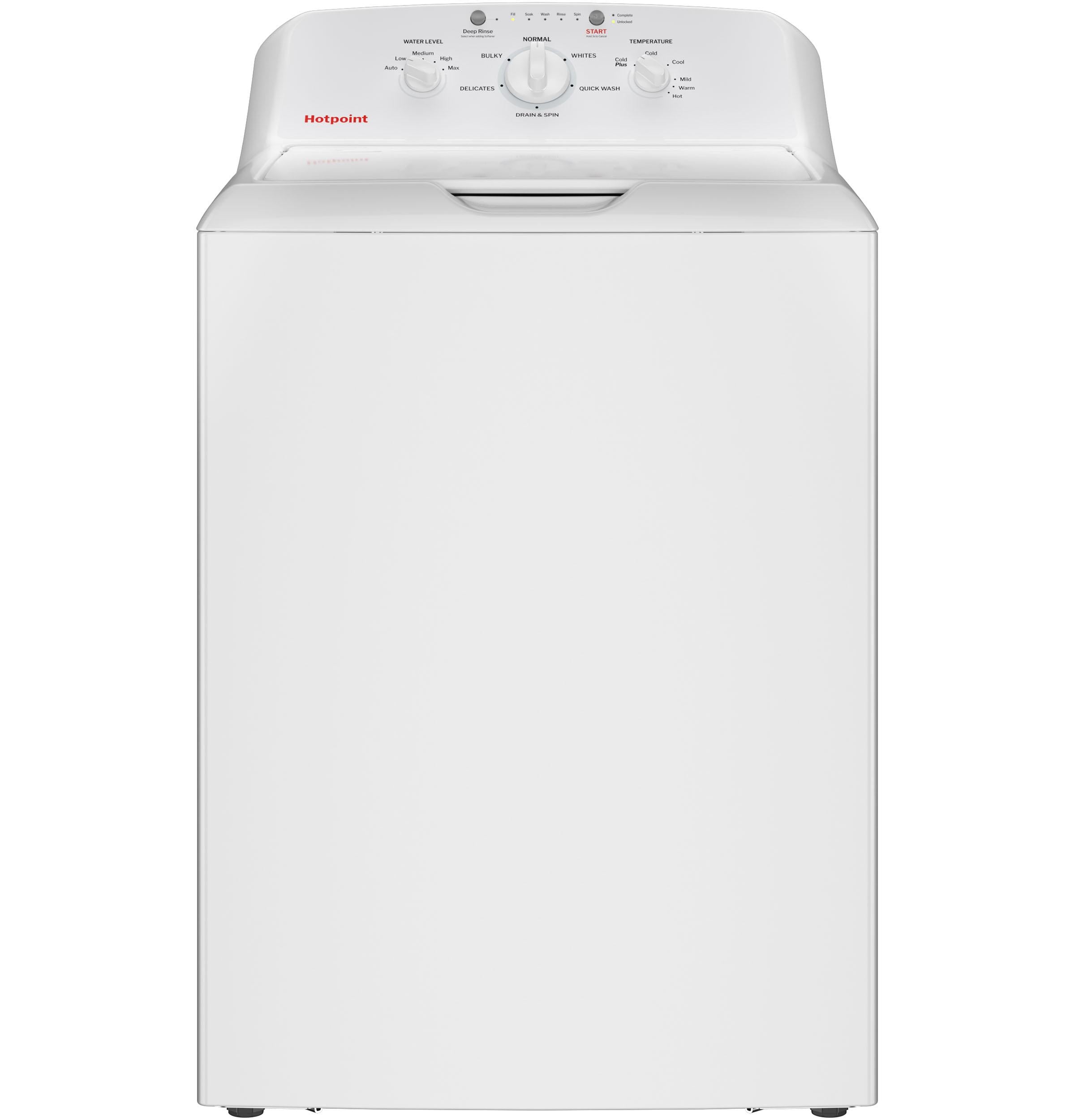 Hotpoint® 4.0 cu. ft. Capacity Washer with Stainless Steel Basket,Cold Plus and Water Level Control