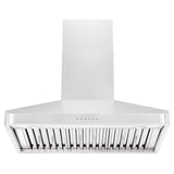 ZLINE Alpine Series Ducted Wall Mount Range Hood in Stainless Steel (ALP100WL)