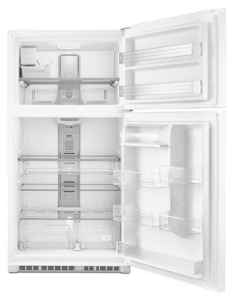 33-Inch Wide Top Freezer Refrigerator with EvenAir Cooling Tower- 21 Cu. Ft.
