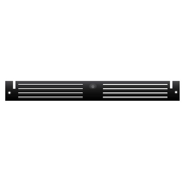 Black toe kick 24" Single Door (standard on XO panel ready units)