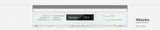 G 6745 SCU AM Pre-finished, full-size dishwasher with visible control panel, 3D+ cutlery tray and AutoOpen Drying
