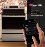 GE Profile™ ENERGY STAR® 30" Smart Free-Standing Electric Convection Range with No Preheat Air Fry and EasyWash™ Oven Tray