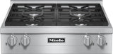 KMR 1124 LP - RangeTop with 4 burners for professional applications