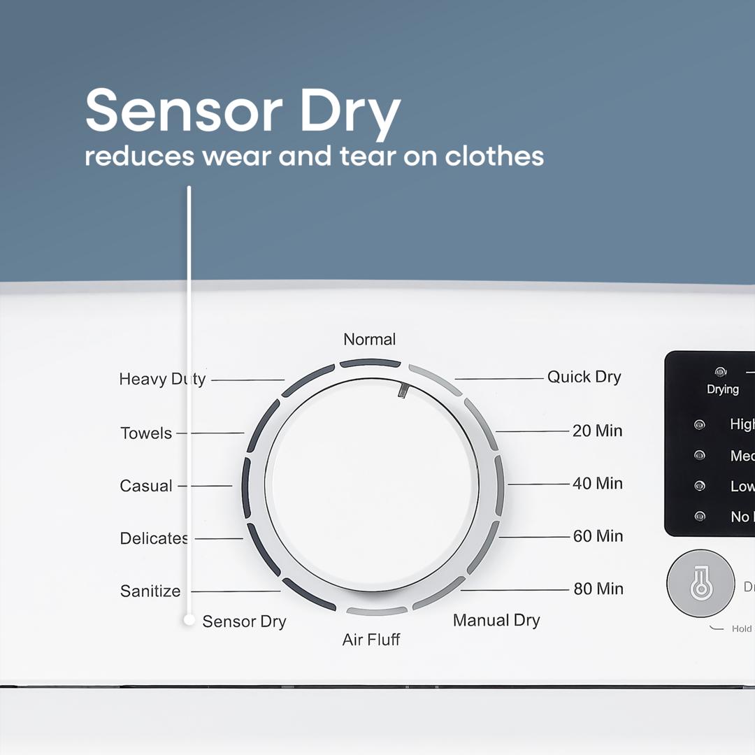 Element 7.0 Cu. Ft. Gas Dryer - White (ENTDG7027EW)