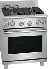 30'' Dual-Fuel Freestanding Range