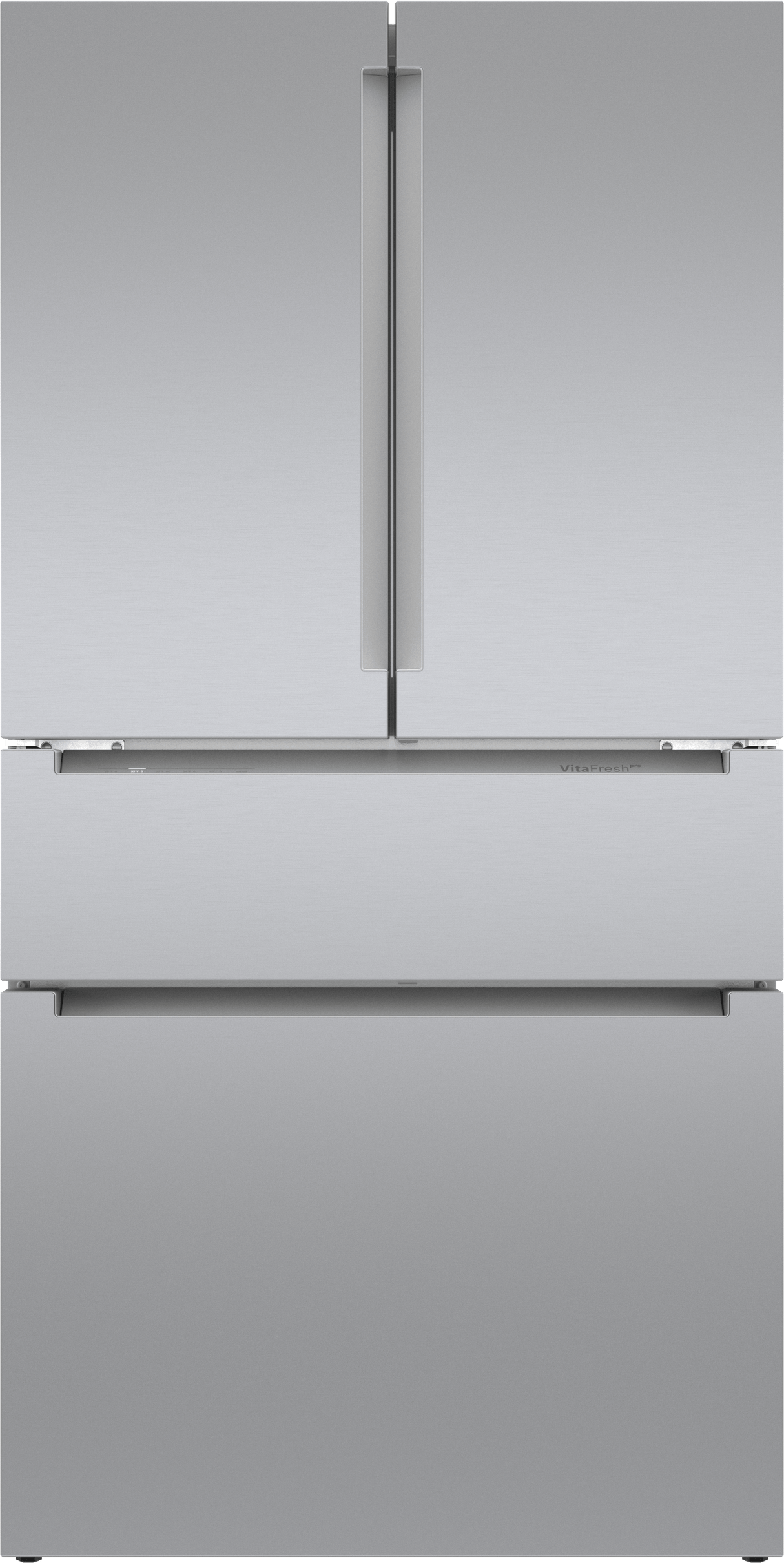 800 Series French Door Bottom Mount Refrigerator 36" Stainless steel (with anti-fingerprint)