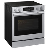Bespoke Smart Slide-in Electric Range Pro Style Elite Design  Illuminated Knobs  Air Fry Max