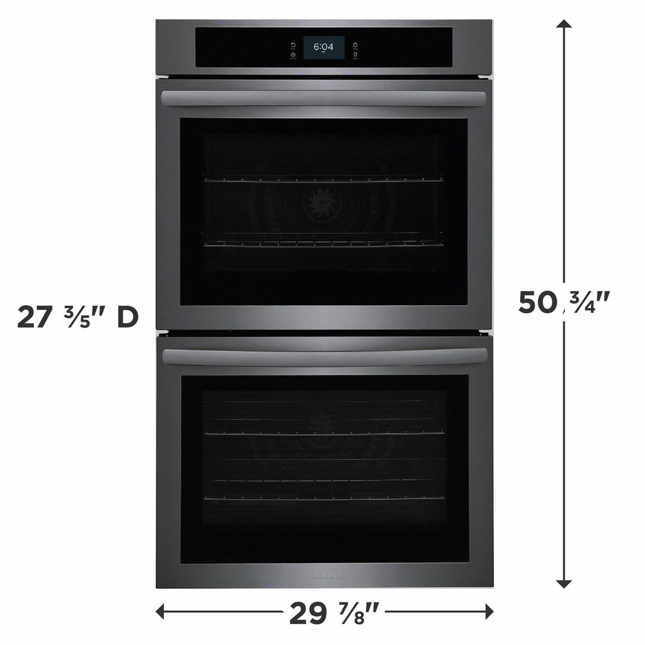 30" Double Electric Wall Oven with Fan Convection