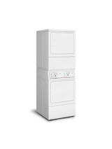 Commercial Electric, Non-Vended Stacked Dryers with Electronic Control