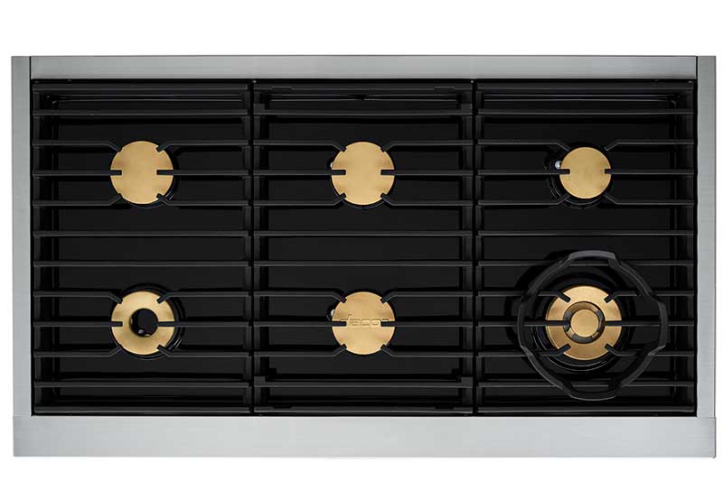 48" Range, Graphite Stainless Steel, Natural Gas/High Altitude