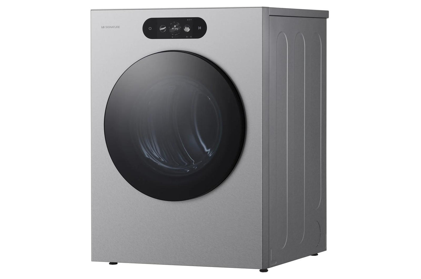 LG SIGNATURE 9.0 cu. ft. Mega Capacity Smart Front Load Electric Dryer with Built-In Intelligence, TurboSteam® and Touch LCD Control
