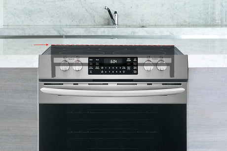 Front Control Freestanding Range Island Trim