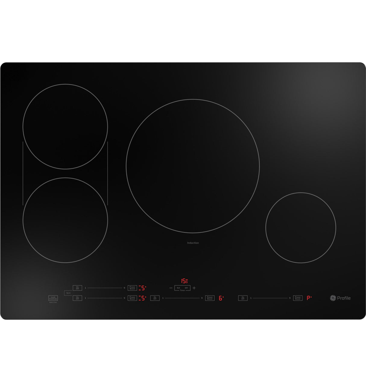 GE Profile™ ENERGY STAR® 30" Built-In Touch Control Induction Cooktop