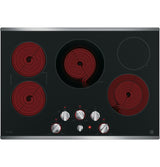 GE Profile™ 30" Built-In Knob Control Electric Cooktop