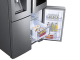 22 cu. ft. Family Hub™ Counter Depth 4-Door Flex™ Refrigerator in Stainless Steel