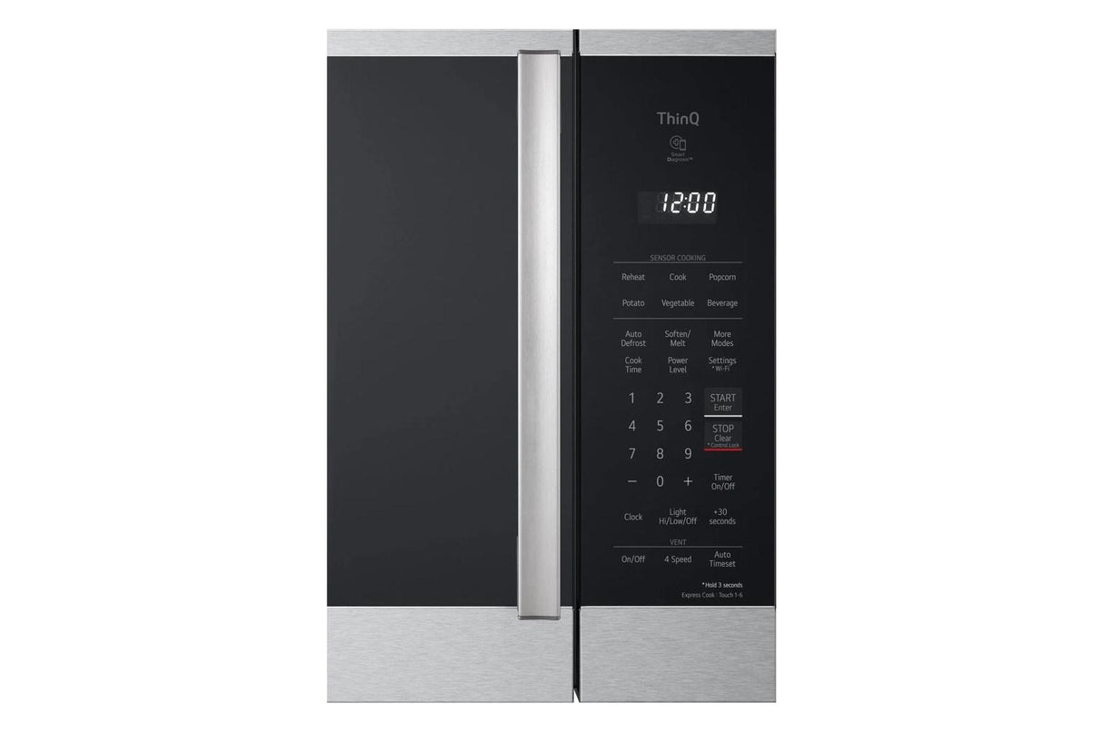 2.1 cu. ft. Smart Over-the-Range Microwave Oven with ExtendaVent® 2.0 & EasyClean®