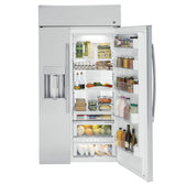 GE Profile™ Series 48" Built-In Side-by-Side Refrigerator with Dispenser