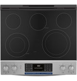 GE 30" Slide-In Electric Convection Double Oven Range