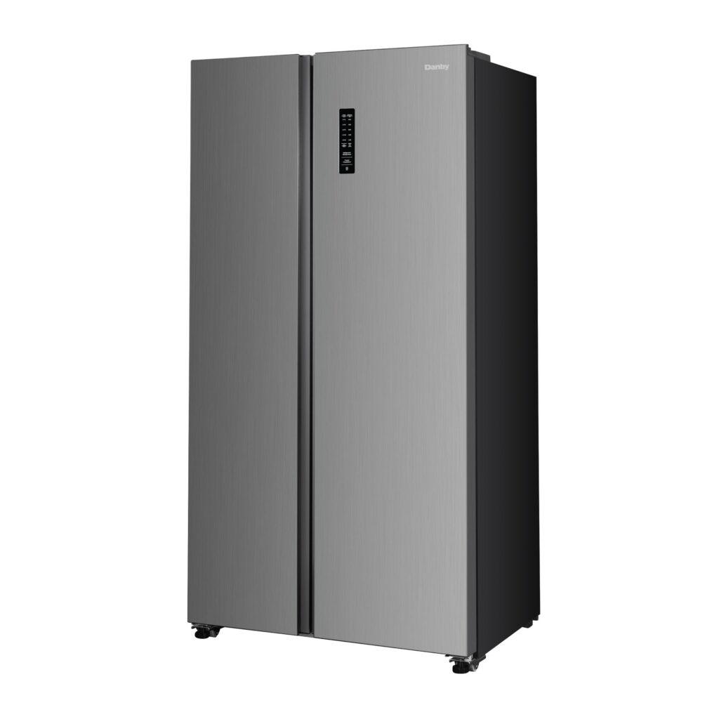 Danby 21.2 cu. ft. Side-by-Side Refrigerator in Stainless Steel Look