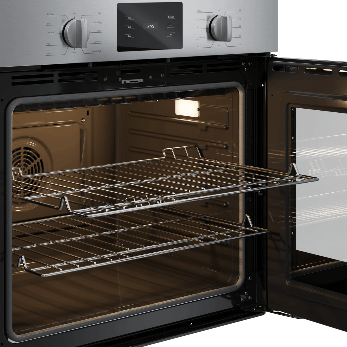 500 Series Single Wall Oven 30" Right SideOpening Door, Stainless Steel