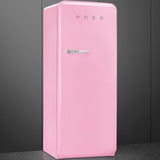 Approx 24" 50'S Style Refrigerator with ice compartment, Pink, Right hand hinge