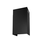 36" Professional Wall Mount Pyramid Range Hood In Black